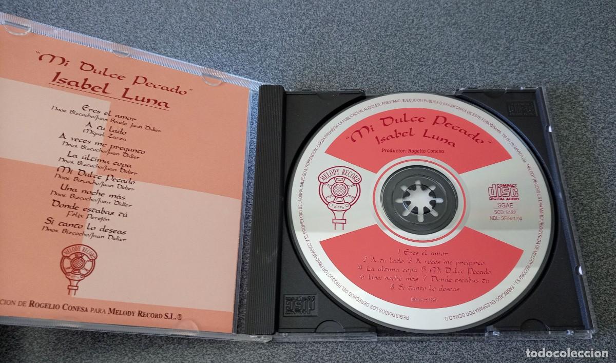 CDs de m&uacute;sica: Cd Isabel Luna Mi Dulce Pecado - Foto 3