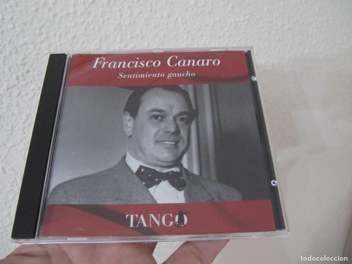 CDs de m&uacute;sica: FRANCISCO CANARO-SENTIMIENTO GAUCHO - Foto 1