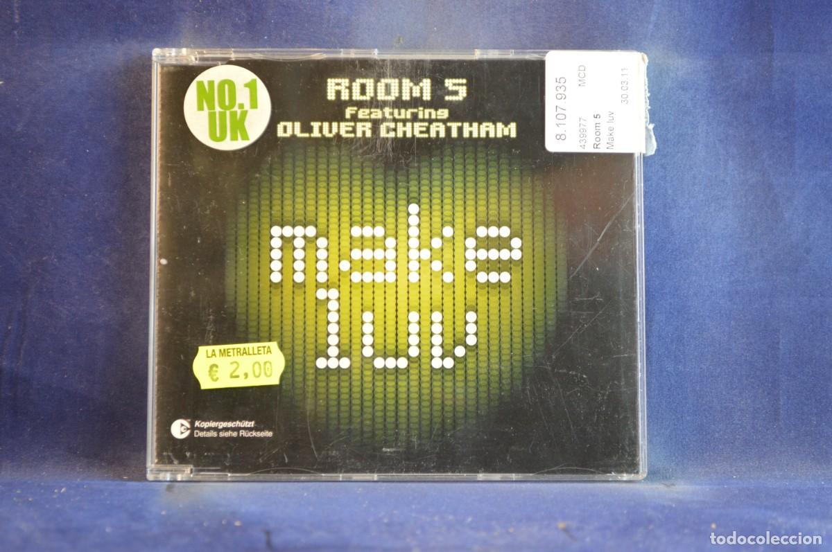 CDs de m&uacute;sica: ROOM 5 FEATURING OLIVER CHEATHAM &ndash; MAKE LUV - CD SINGLE - Foto 1