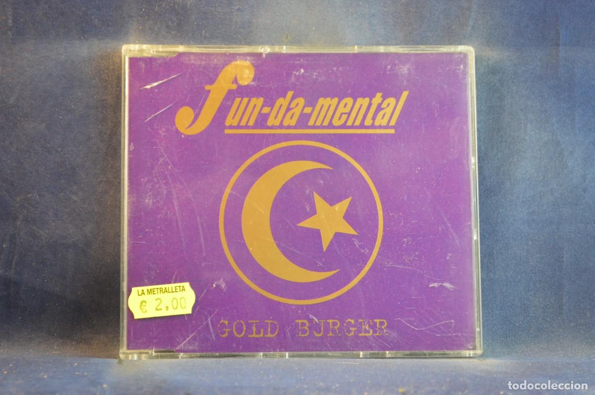 CDs de m&uacute;sica: FUN-DA-MENTAL &ndash; GOLD BURGER - CD SINGLE - Foto 1