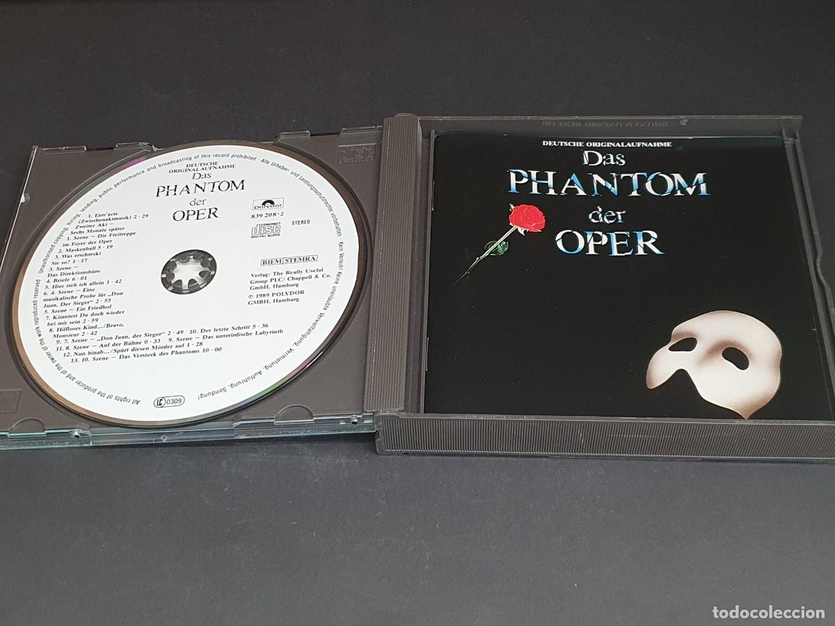 CDs de m&uacute;sica: 2CD DAS PHANTOM DER OPER - DEUTSCHE ORIGINALAUFNAHME - Foto 2