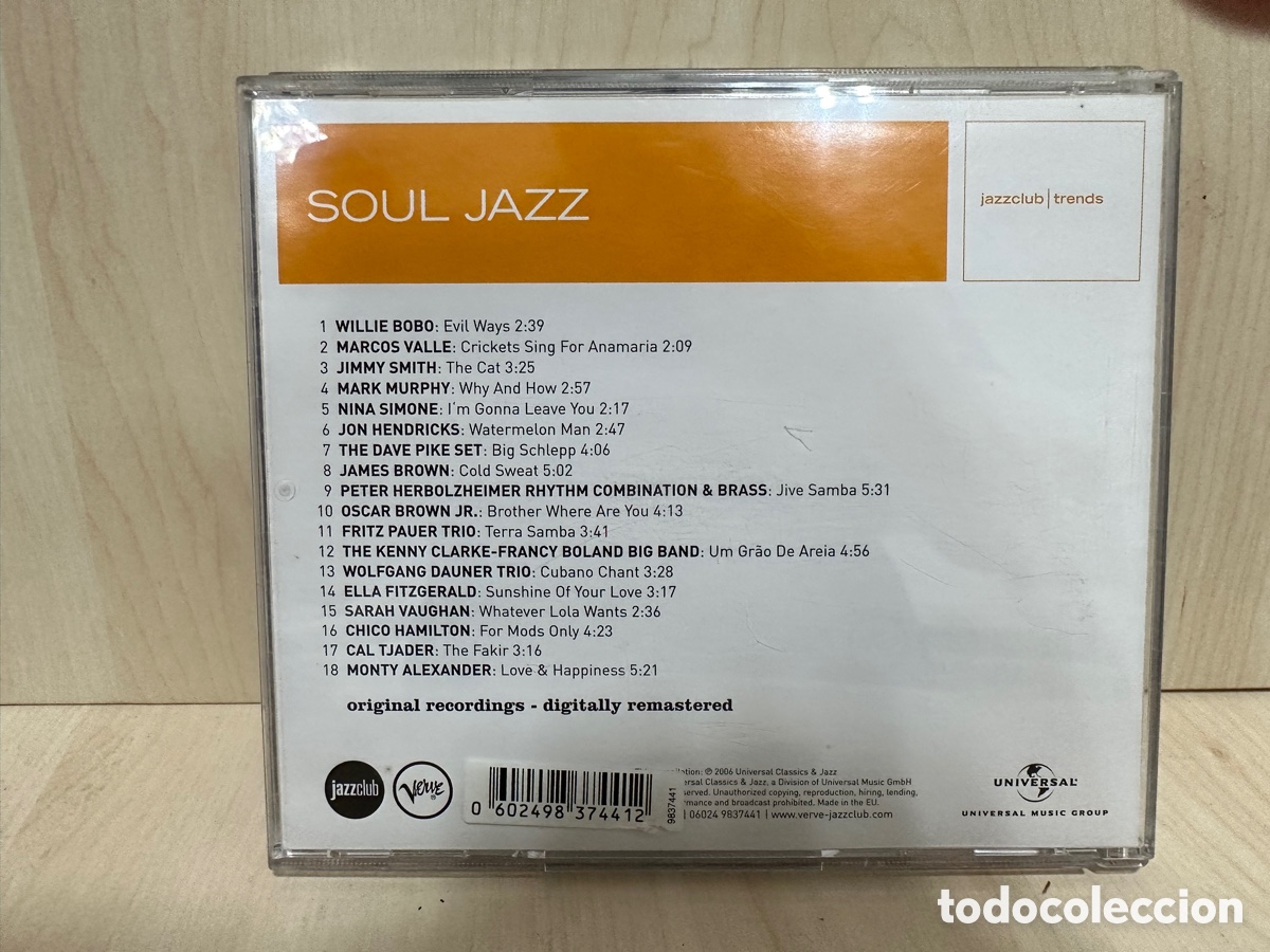 CDs de m&uacute;sica: Various - Soul Jazz (CD, Comp) - Foto 2