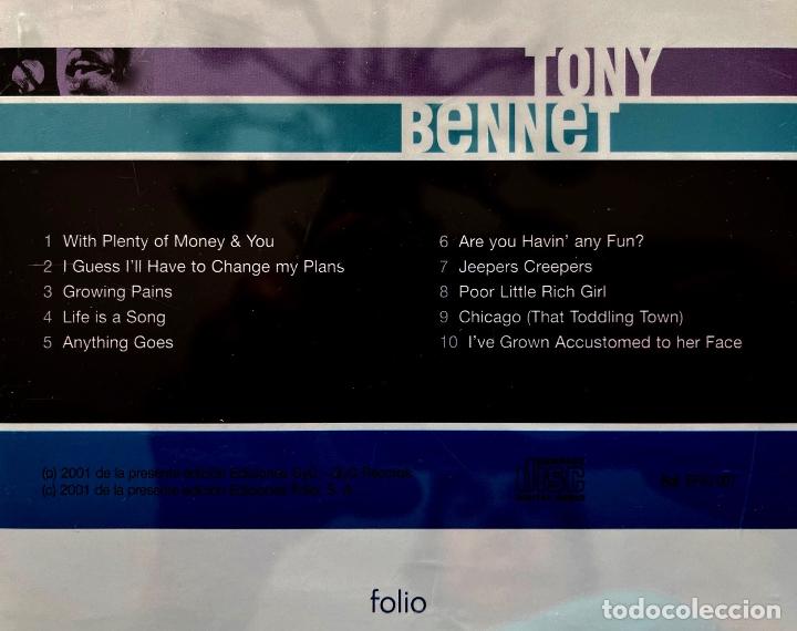 CDs de m&uacute;sica: TONY BENNET, VOCAL JAZZ. CD EDICIONES FOLIO - Foto 2