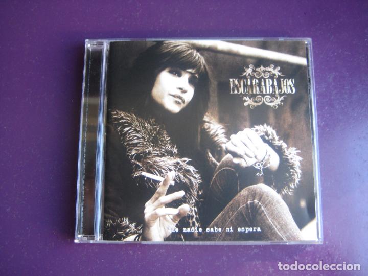 CDs de m&uacute;sica: ESCARABAJOS - QUE NADIE SABE NI ESPERA - CD GRINGO 2013 - HARD ROCK URBANO NAVARRA, SIN USO