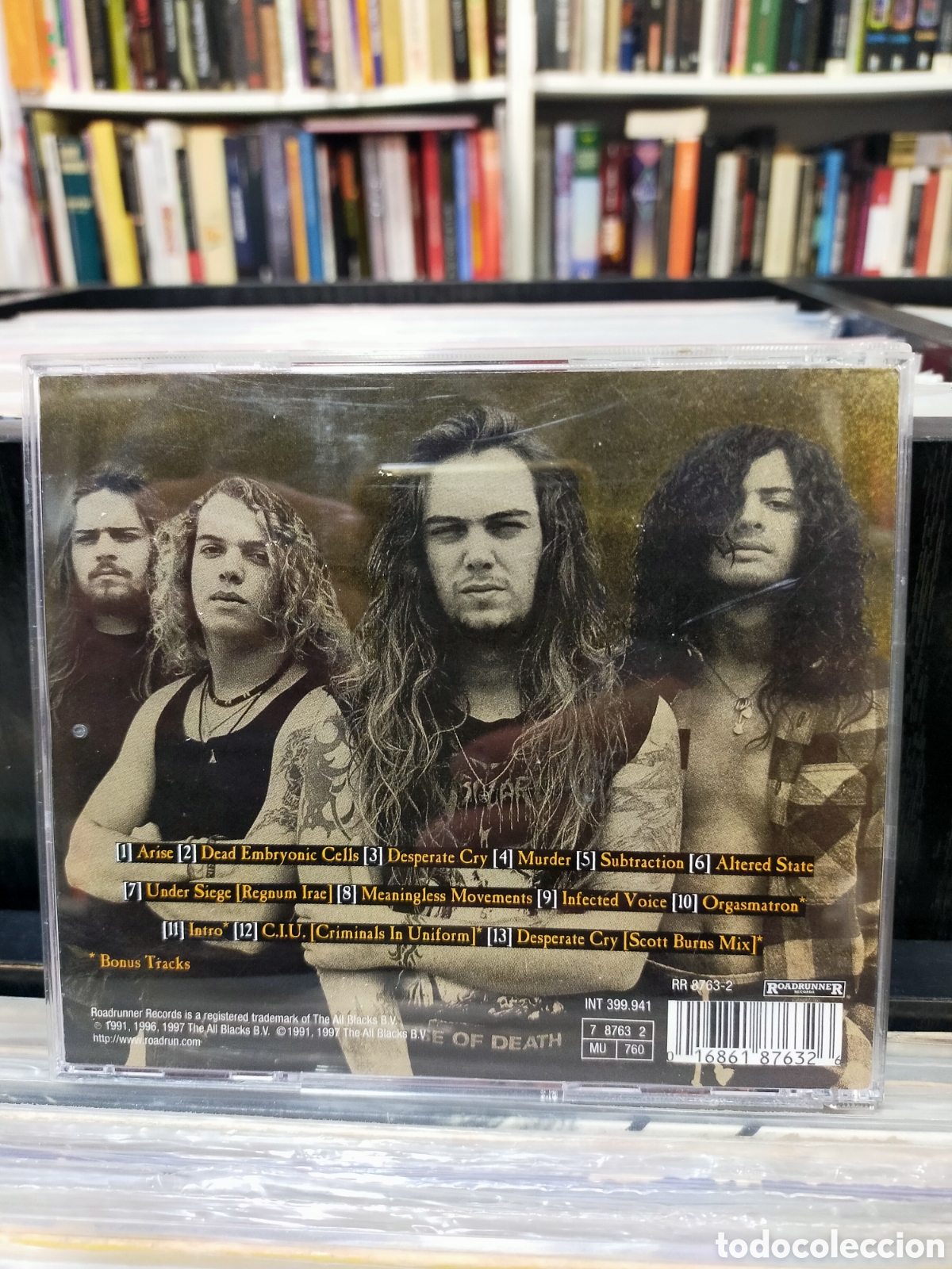 CDs de m&uacute;sica: SEPULTURA - ARISE - Foto 2