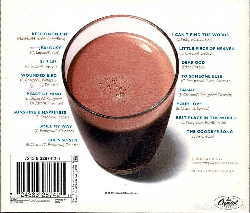 CDs de m&uacute;sica: Charles & Eddie - Chocolate Milk. CD - Foto 2