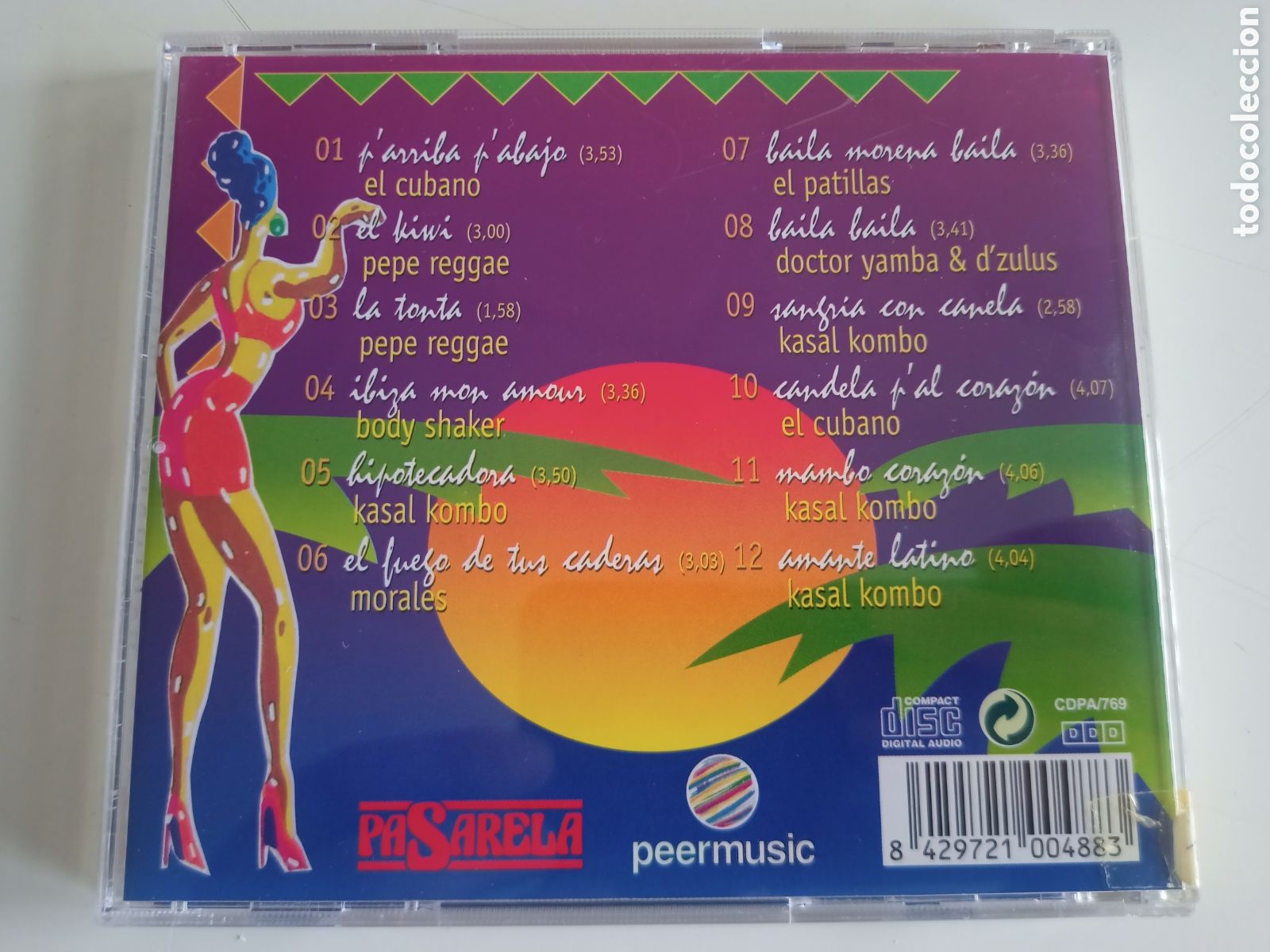 CDs de m&uacute;sica: Explosi&oacute;n Latina - Varios - Foto 2