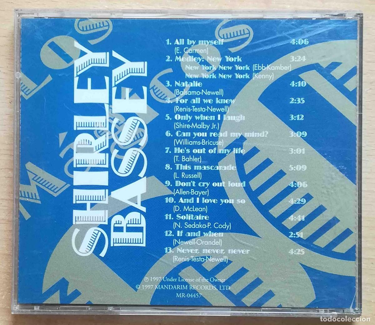 CDs de m&uacute;sica: CD Los m&aacute;gicos 60. Shirley Bassey. 13 canciones. - Foto 3