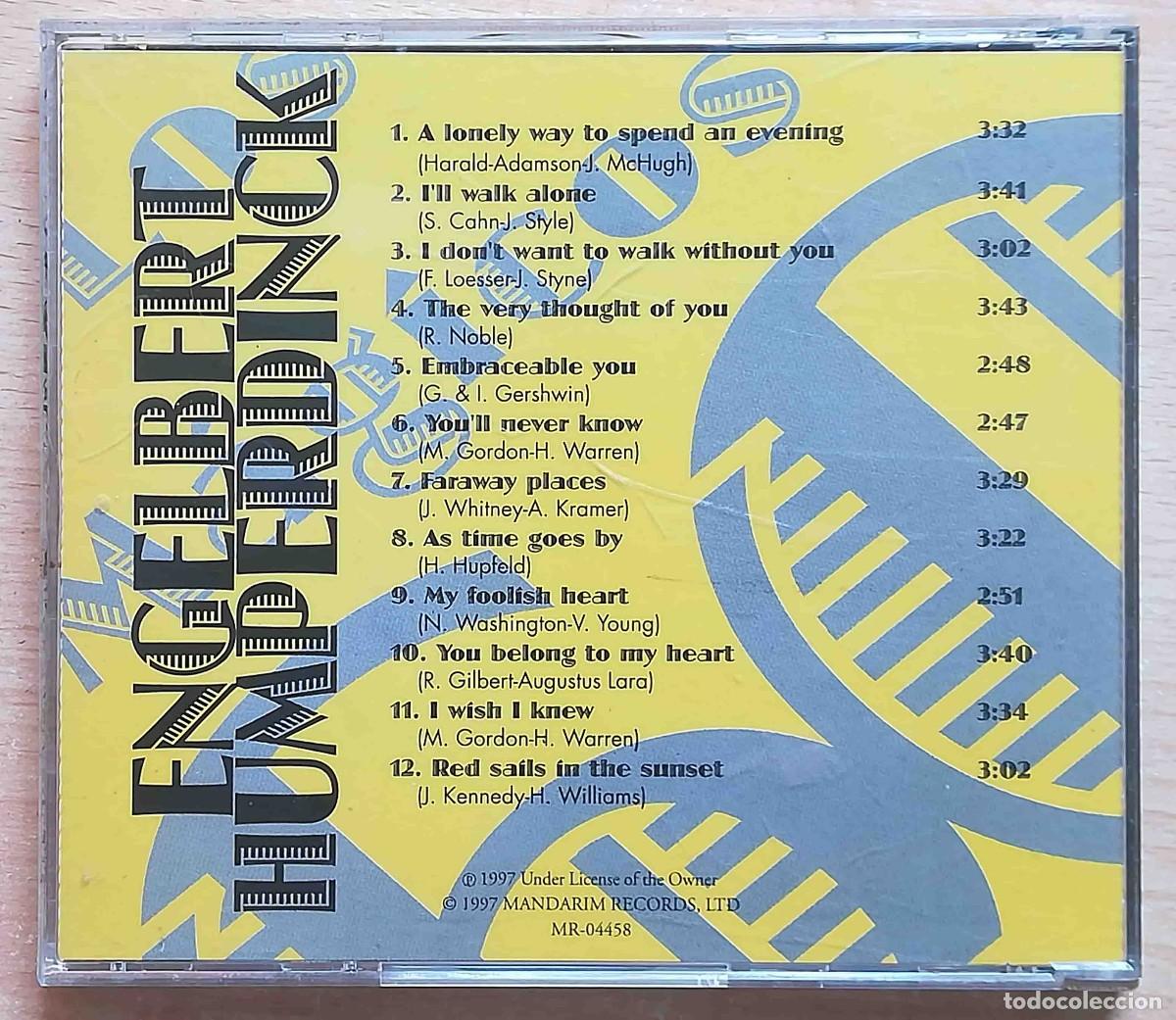 CDs de m&uacute;sica: CD Los m&aacute;gicos 60. Engelbert Humperdinck. 12 canciones. - Foto 3