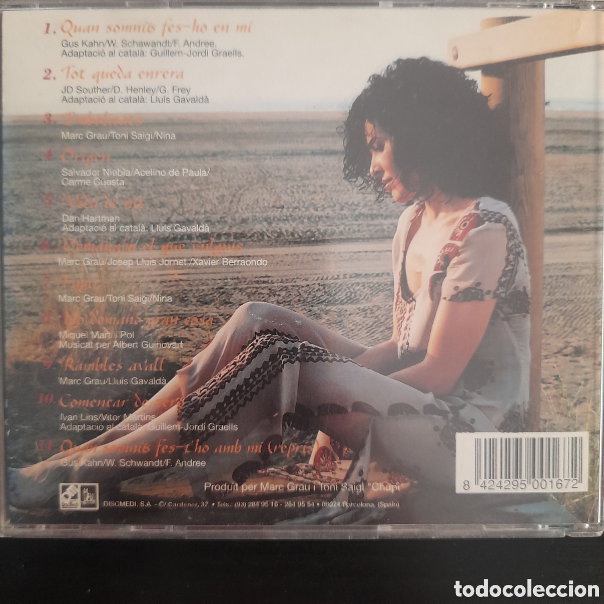 CDs de m&uacute;sica: Nina &ndash; Comen&ccedil;ar De Zero. 1995. CD, Album - Foto 4
