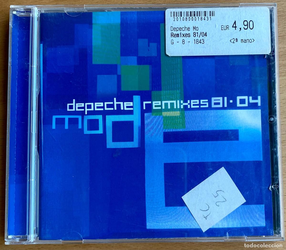 CDs de m&uacute;sica: Depeche mode, remixes 81.04 - Foto 1