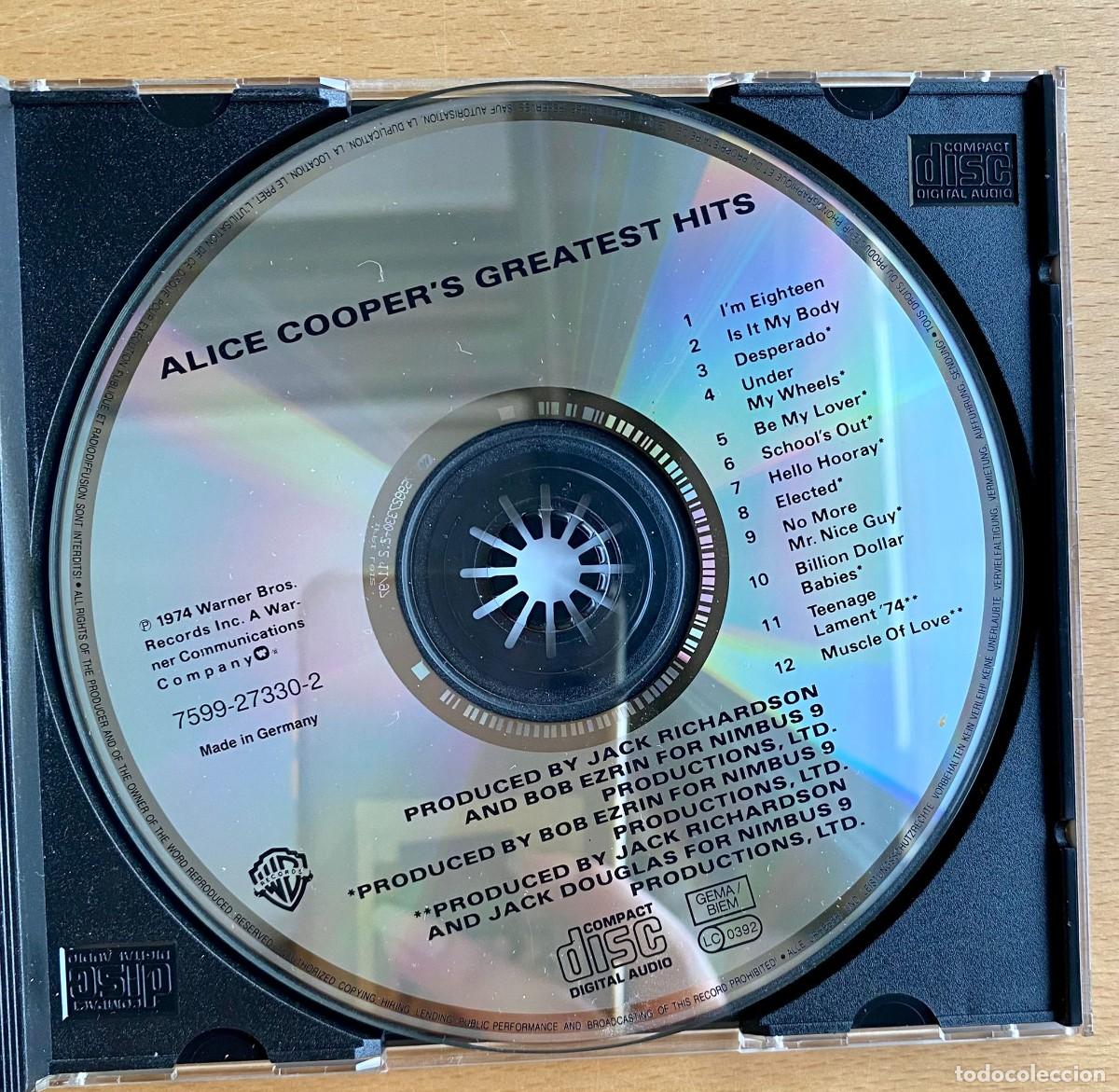 CDs de m&uacute;sica: Alice Coopers, Greatest Hits - Foto 3