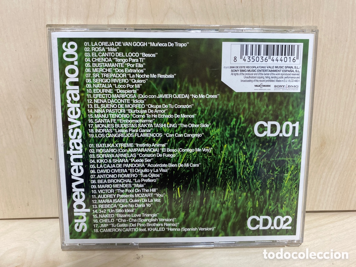 CDs de m&uacute;sica: Varios - Superventasverano.06 (2xCD, Comp) - Foto 2