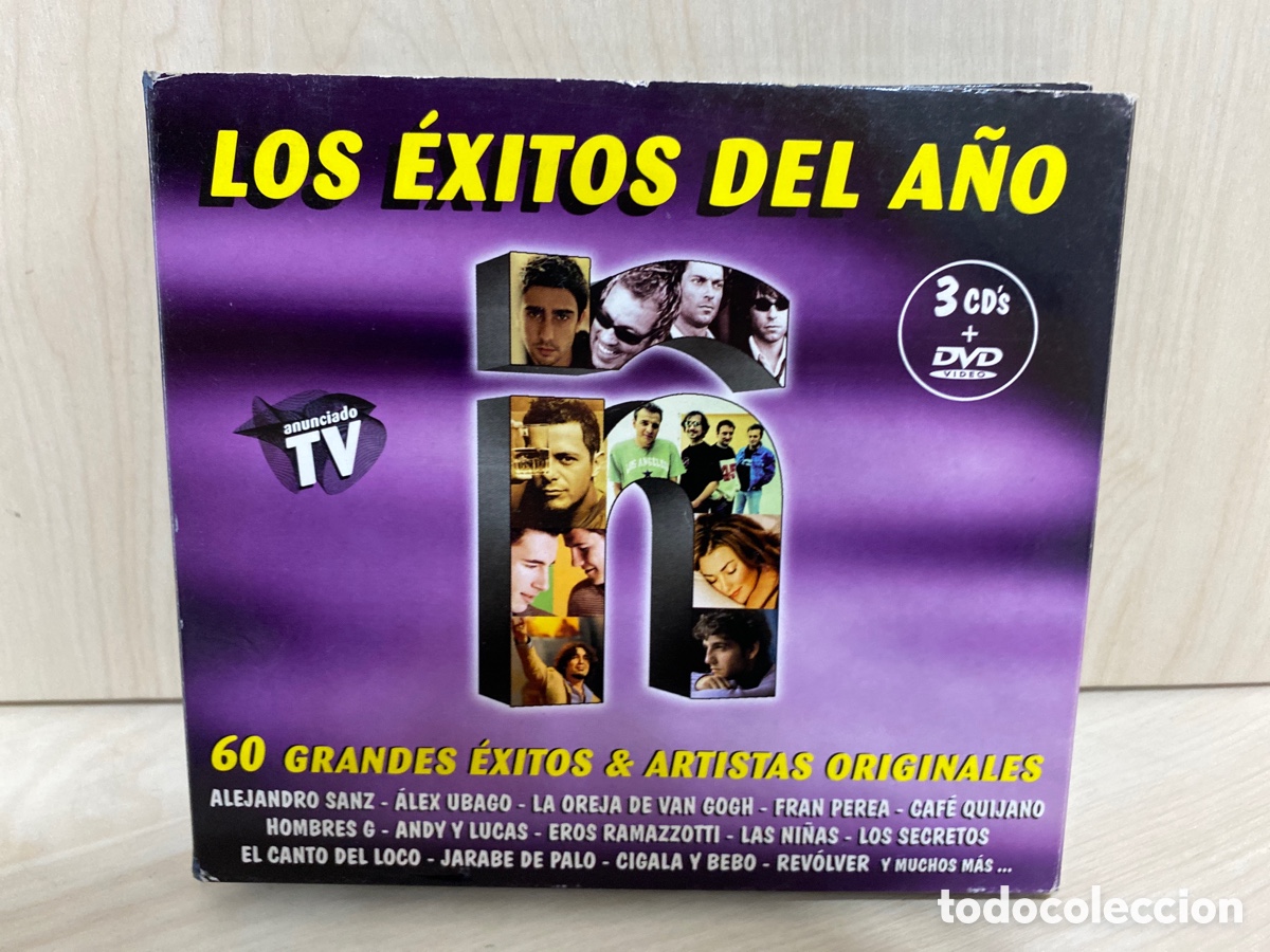 CDs de m&uacute;sica: &Ntilde; (Los &Eacute;xitos Del A&ntilde;o) - 2003 (3xCD, Comp + DVD-V) - Foto 1