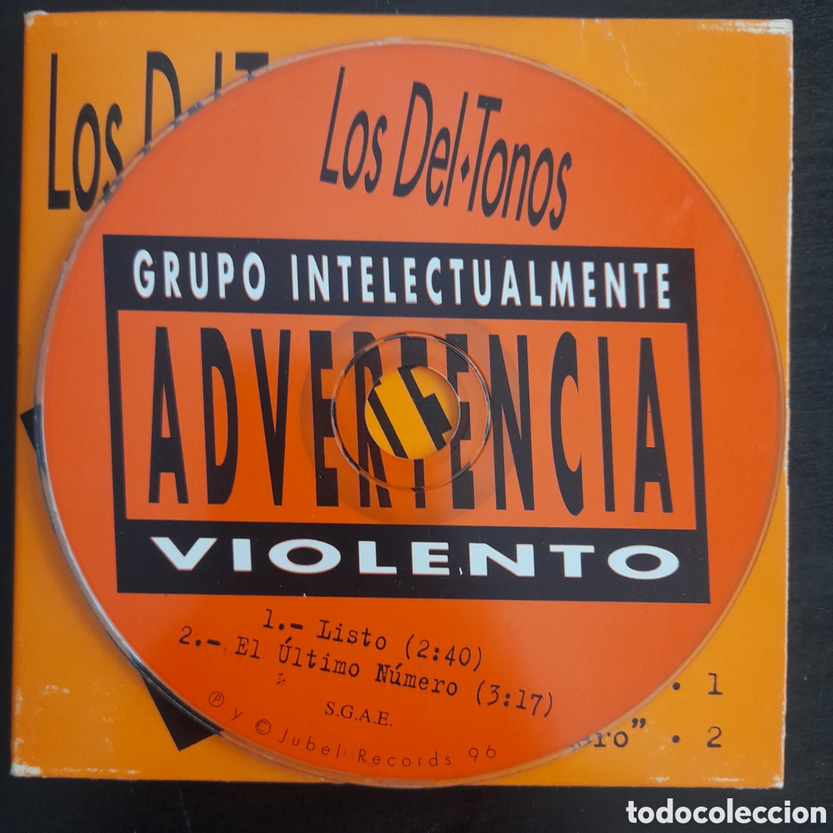 CDs de m&uacute;sica: Los Del Tonos &ndash; Listo / El &Uacute;ltimo N&uacute;mero. CD, Single - Foto 4