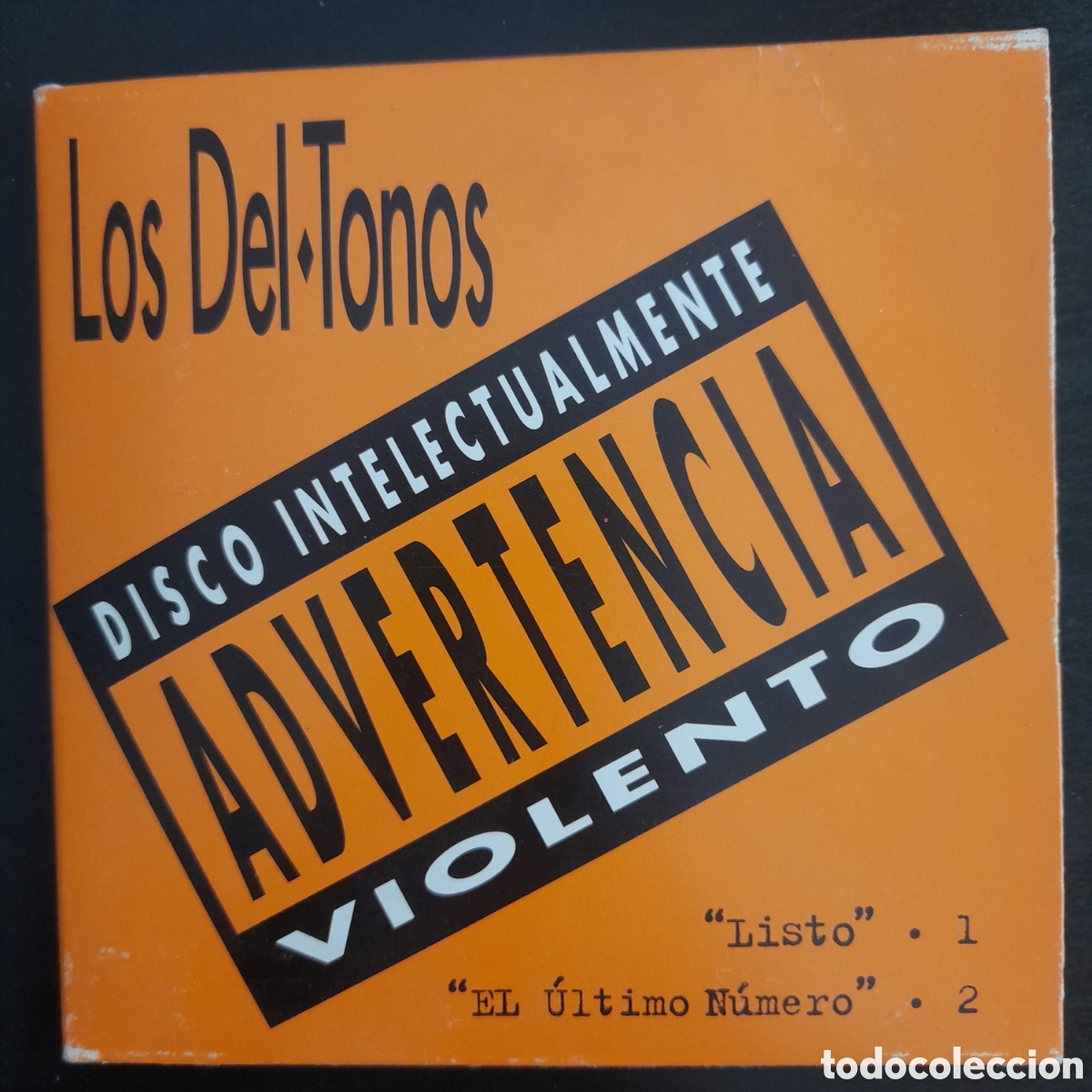 CDs de m&uacute;sica: Los Del Tonos &ndash; Listo / El &Uacute;ltimo N&uacute;mero. CD, Single - Foto 1
