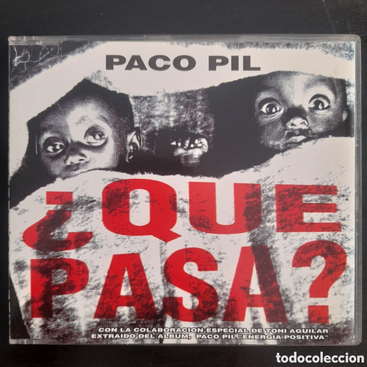 CDs de m&uacute;sica: Paco Pil &ndash; &iquest;Qu&eacute; Pasa? CD, Single, Promo - Foto 1
