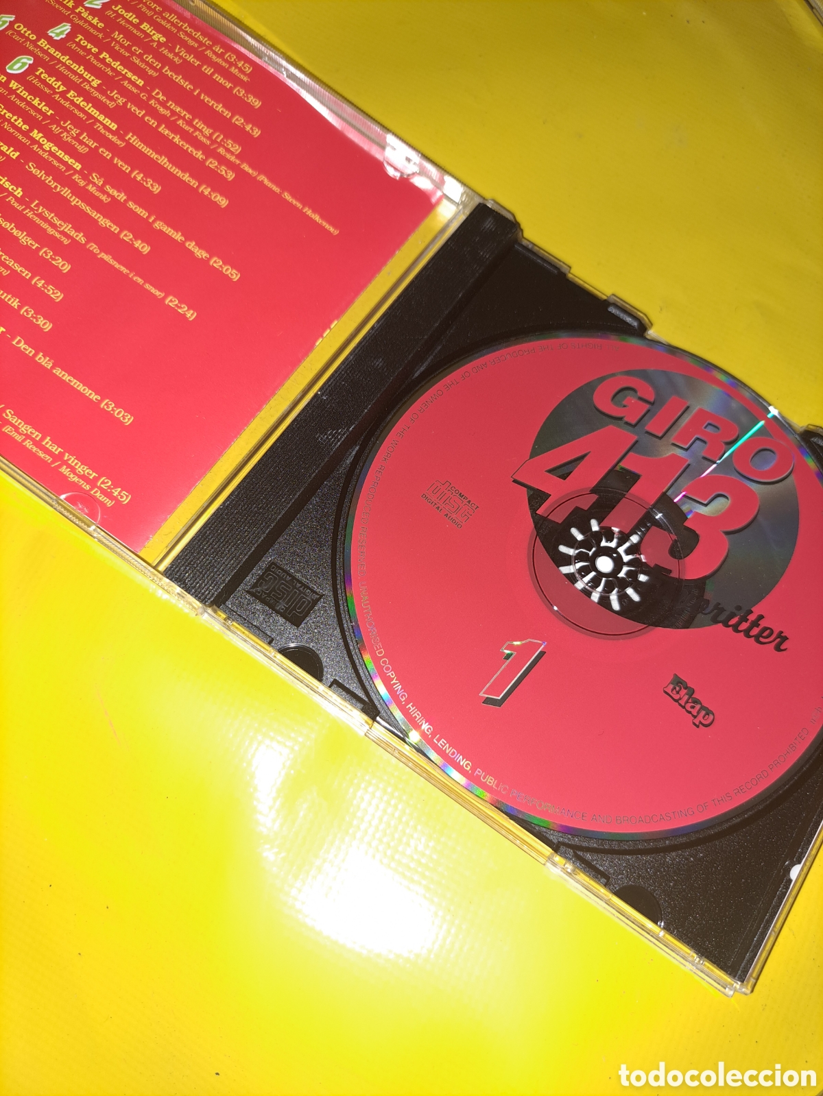 CDs de m&uacute;sica: CD GIRO 413 1 , DINAMARCA 1993 - Foto 2