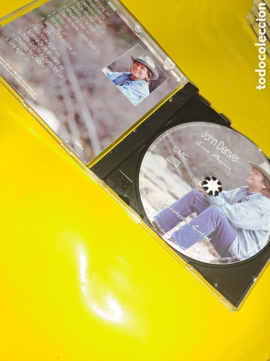CDs de m&uacute;sica: CD JOHN DENVER, LOVE AGAIN 1996 - Foto 2