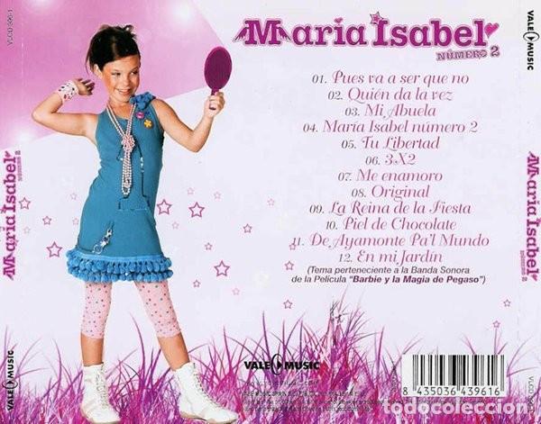 CDs de m&uacute;sica: Maria Isabel &ndash; N&uacute;mero 2-SPAIN-2005-CD - Foto 2