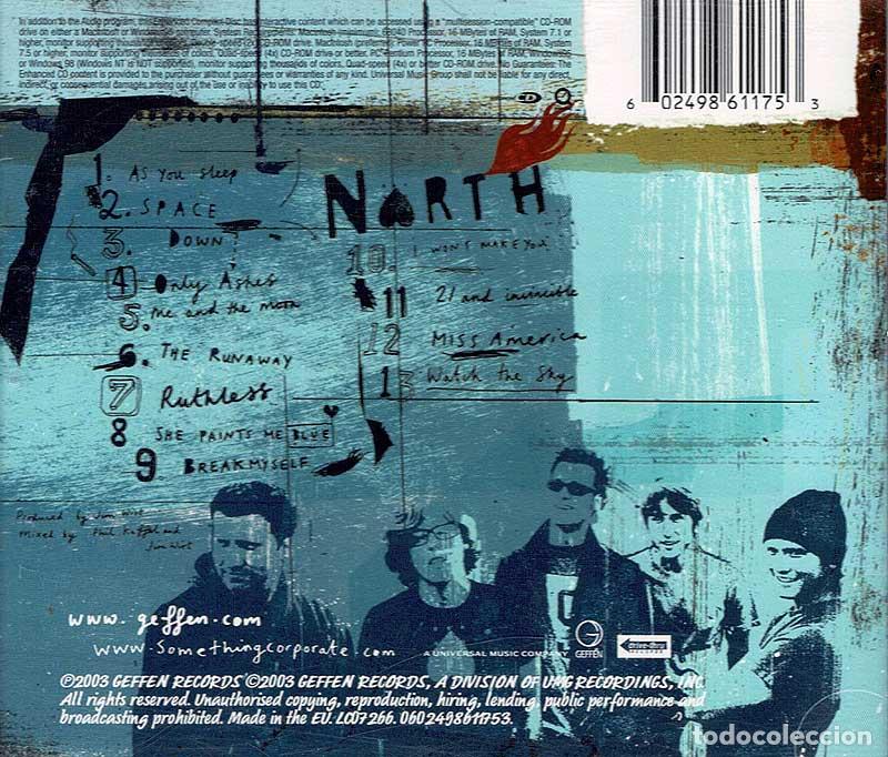CDs de m&uacute;sica: Something Corporate - North. CD - Foto 2