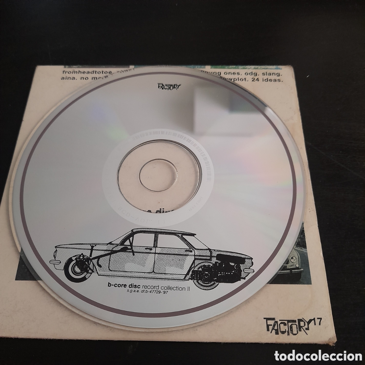 CDs de m&uacute;sica: B-Core Disc Record Collection II. CD, Compilation 1998 Espa&ntilde;a - Foto 3