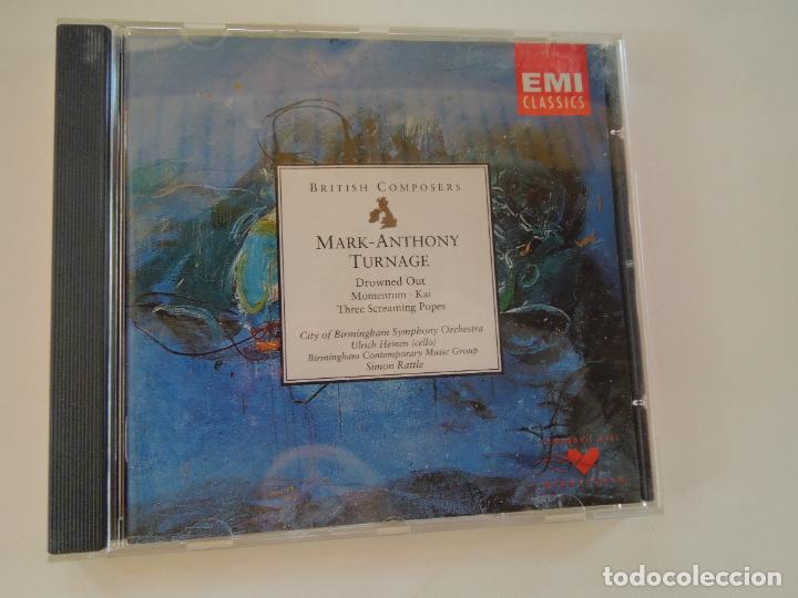 CDs de m&uacute;sica: MARK -ANTHONY TURNAGE -DROWNED OUT - SIMON RATTLE - CD +LIBRETO - Foto 1