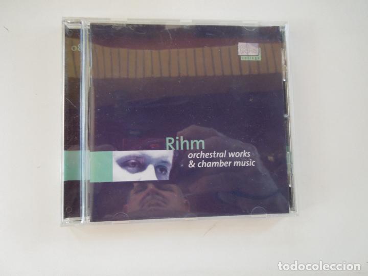 CDs de M&uacute;sica: RIHM - ORCHESTRAL WORKS & CAMBER MUSIC - CD +LIBRETO
