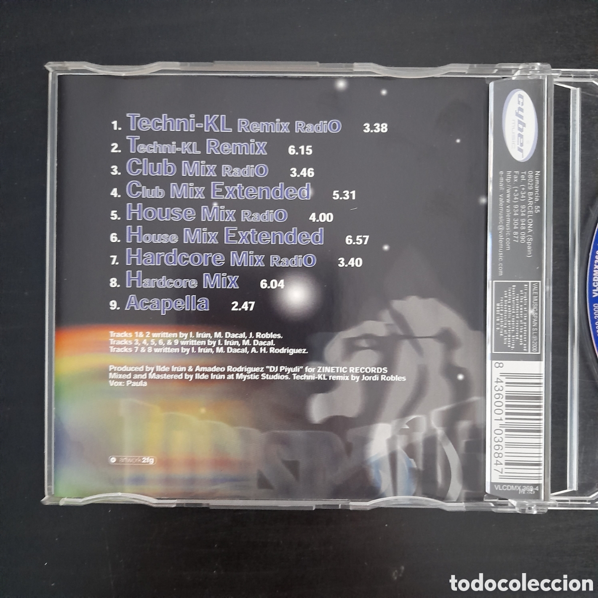 CDs de m&uacute;sica: Lonsdale &ndash; Rainbow. CD, Maxi-Single 2000 Espa&ntilde;a - Foto 3