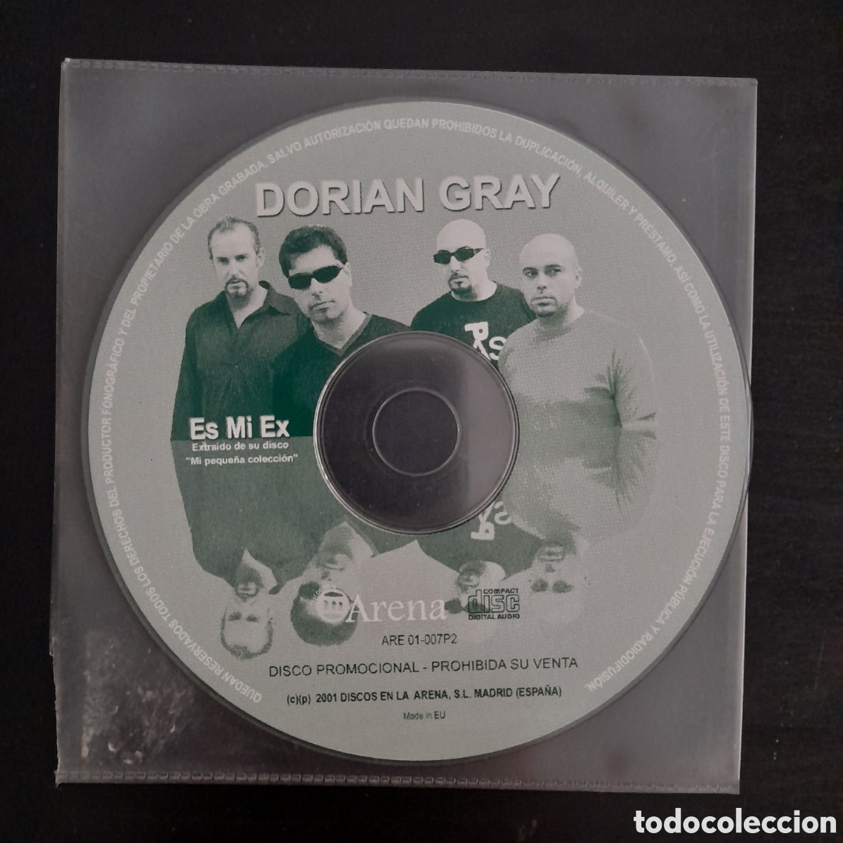 CDs de m&uacute;sica: Dorian Gray &ndash; Es Mi Ex. CD, Single, Promo 2002 Espa&ntilde;a - Foto 2