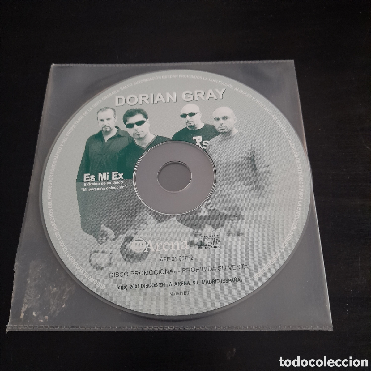 CDs de m&uacute;sica: Dorian Gray &ndash; Es Mi Ex. CD, Single, Promo 2002 Espa&ntilde;a - Foto 1