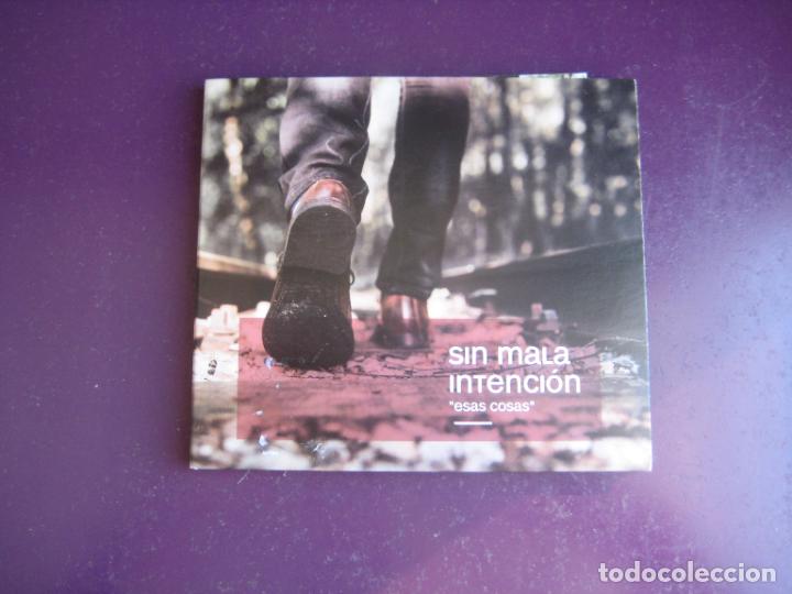 CD di Musica: SIN MALA INTENCION - ESAS COSAS - CD AUTOEDITADO 2016. 10 TEMAS, FOLK ROCK, SIN USO