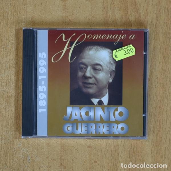 CDs de m&uacute;sica: JACINTO GUERRERO - HOMENAJE - CD - Foto 1