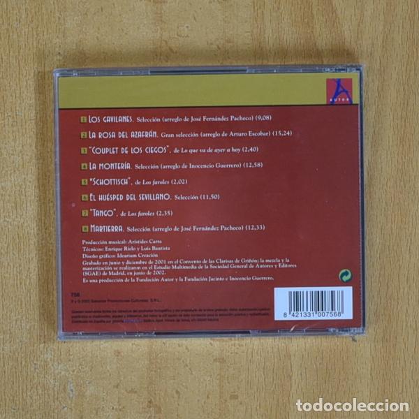 CDs de m&uacute;sica: JACINTO GUERRERO - ENSEMBLE DE MADRID - CD - Foto 2