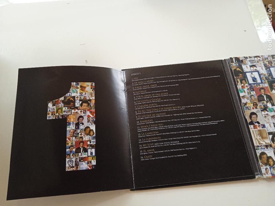 CDs de m&uacute;sica: JULIO IGLESIAS - 1- 2 CD + LIBRETO - Foto 4