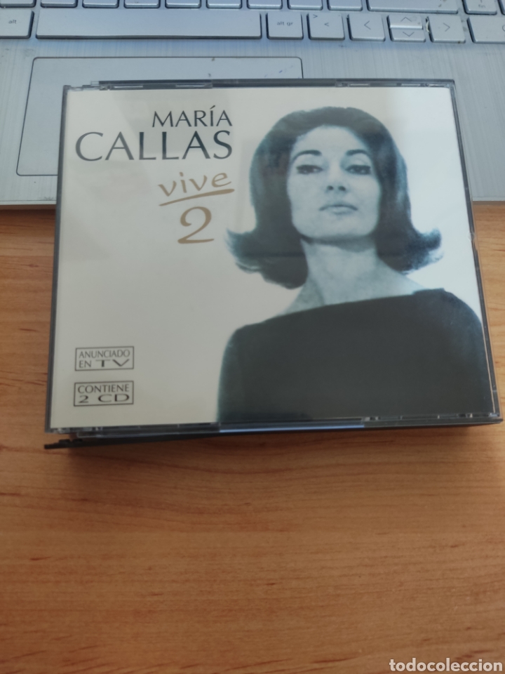 CDs de m&uacute;sica: MAR&Iacute;A CALLAS / 2 CD / VIVE 2 - Foto 1