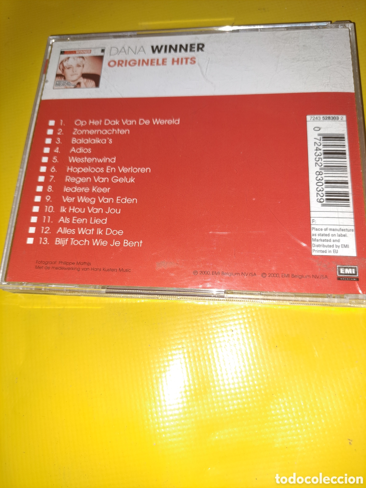 CDs de m&uacute;sica: CD DANA WINNER , ORIGINAL HITS - Foto 3