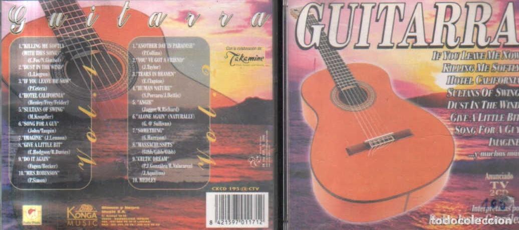 CDs de M&uacute;sica: GUITARRA. 2CD. CD-DOBLE-654