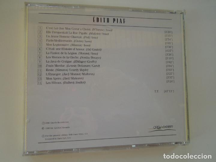 CDs de m&uacute;sica: EDITH PIAF - CD - Foto 3