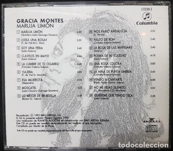 CDs de m&uacute;sica: Gracia Montes - Maruja Lim&oacute;n - Foto 2