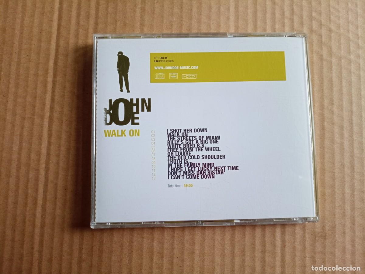 CDs de m&uacute;sica: JOHN DOE - WALK ON CD 1999 BLUES ROCK - Foto 3