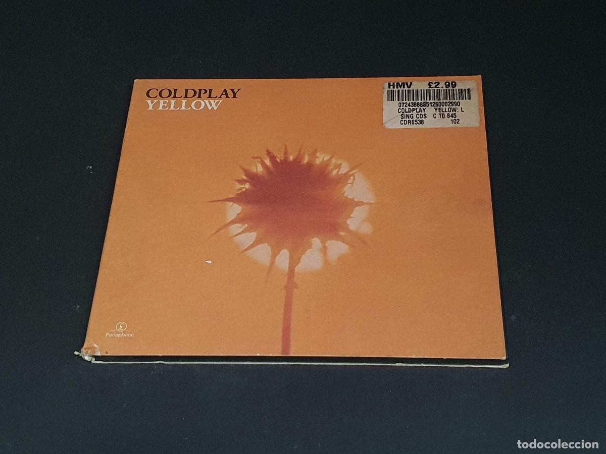 CDs de m&uacute;sica: CD CARTON - COLDPLAY - YELLOW - 2000 - Foto 1