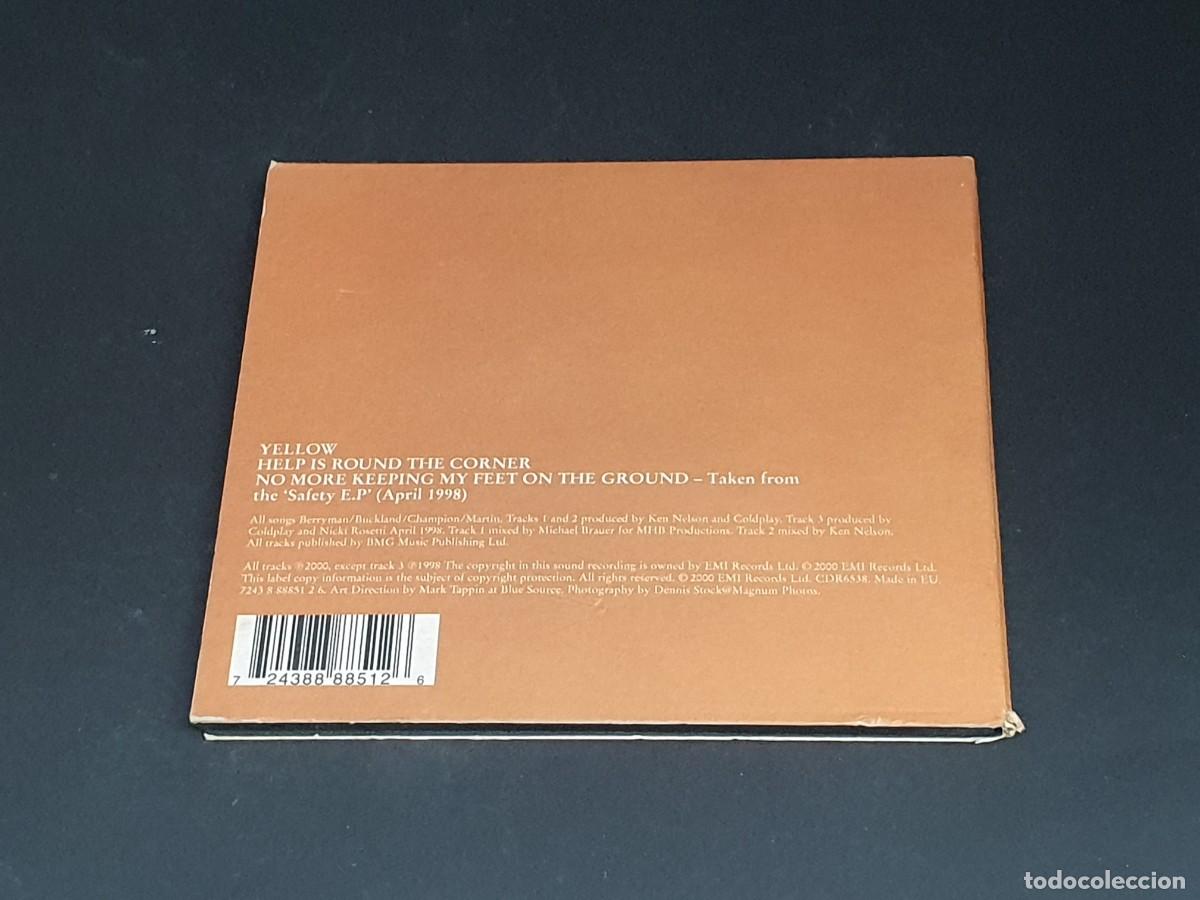 CDs de m&uacute;sica: CD CARTON - COLDPLAY - YELLOW - 2000 - Foto 3