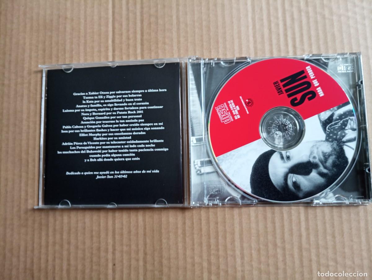 CDs de m&uacute;sica: JAVIER SUN - NADA QUE PERDER CD 2002 - Foto 2