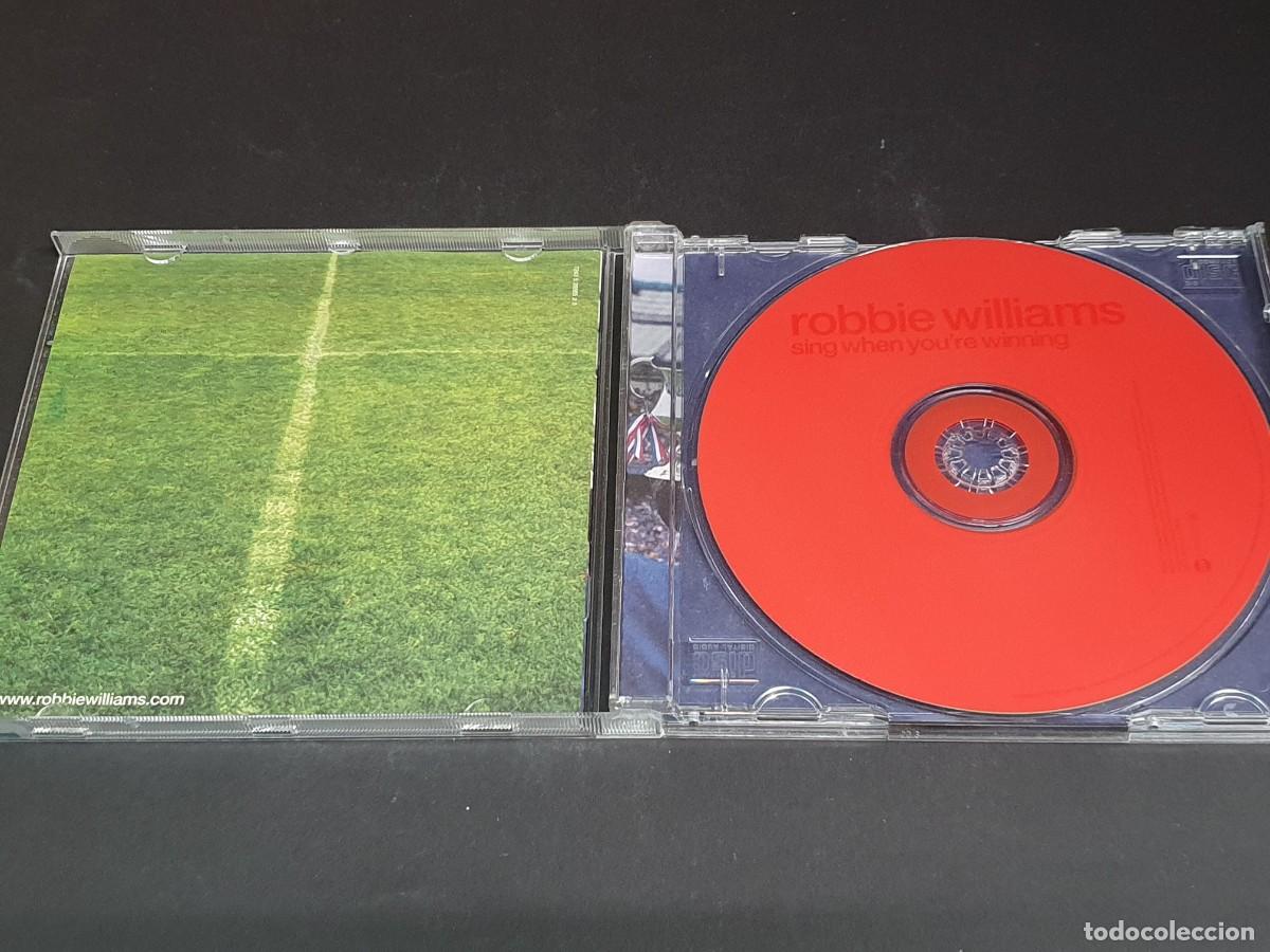CDs de m&uacute;sica: CD ROBBIE WILLIAMS - SING WHEN YOURE WINNING - 2000 - Foto 2