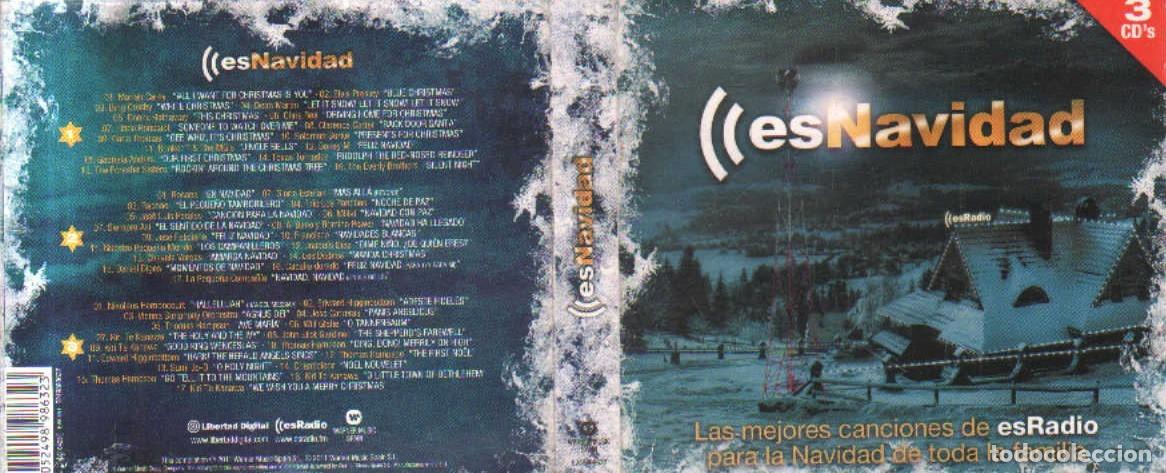 CDs de m&uacute;sica: ES NAVIDAD. 3 CD. CD-DOBLE-663 - Foto 1
