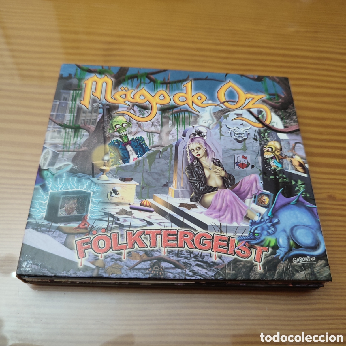 CDs de m&uacute;sica: Doble Cd de Mago de Oz &rdquo; Folktergeist &rdquo;como nuevo - Foto 5