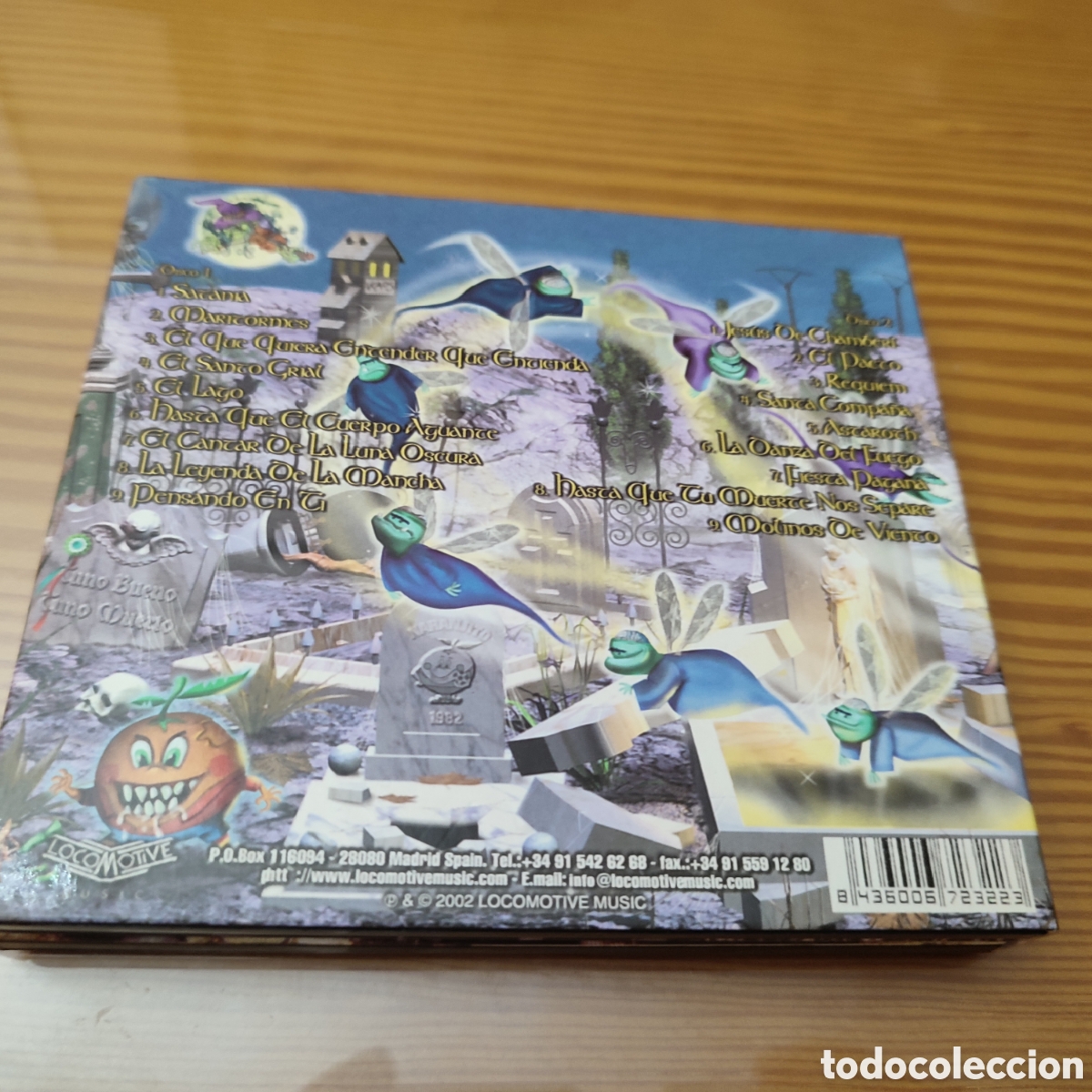 CDs de m&uacute;sica: Doble Cd de Mago de Oz &rdquo; Folktergeist &rdquo;como nuevo - Foto 1
