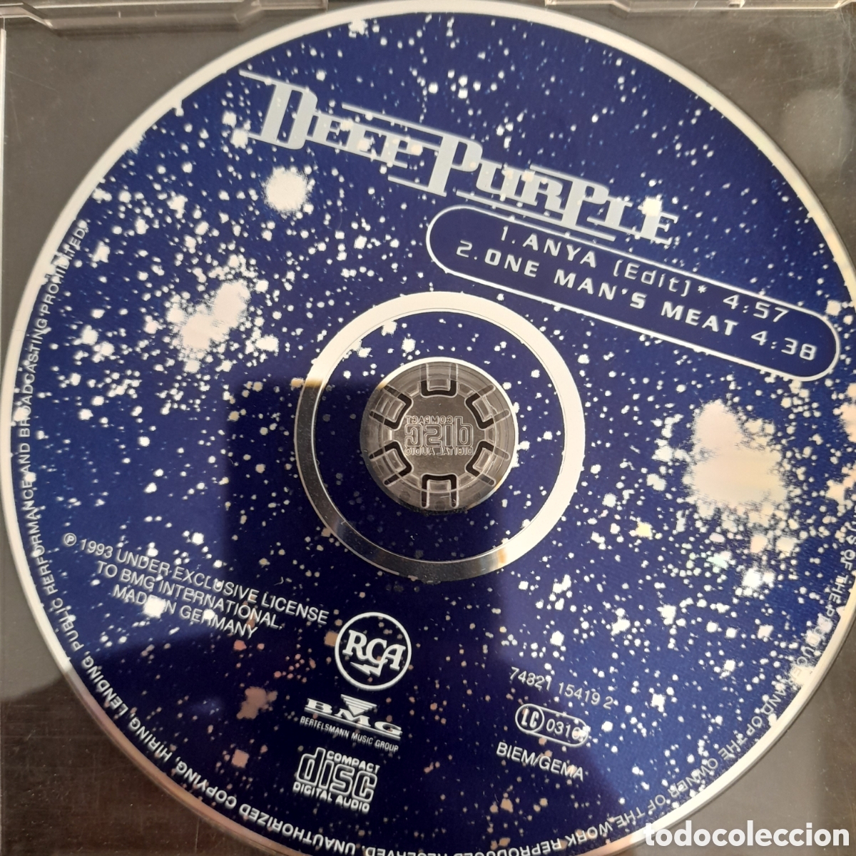 CDs de m&uacute;sica: Deep Purple &ndash; Anya. CD, Single - Foto 3