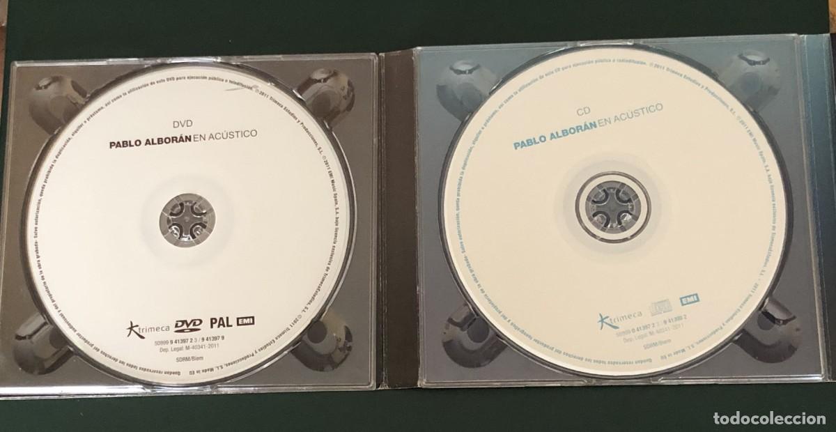 CDs de m&uacute;sica: PABLO ALBORAN. EN ACUSTICO. CD + DVD. 2011 - Foto 4